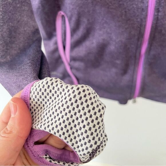 Nike Purple Dri-Fit Double Zip Activewear Running Jacket - Picture 4 of 10